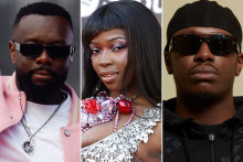 Gims, Theodora et Werenoi.