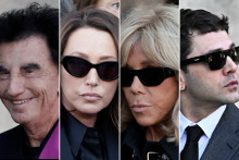 Plusieurs célébrités se sont réunies pour un dernier hommage à Nathalie Baye.