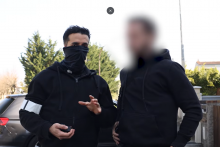 Tibo InShape dans sa vidéo "24 heures avec la BAC" à Grigny.