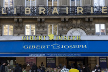 La librairie Gibert Joseph dans le Quartier latin à Paris, le 1er février 2025.