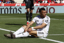 Kylian Mbappé lors d'un match entre le Real Madrid et le RCD Mallorca à Palma de Majorque (Espagne), le 4 avril 2026.
