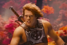 Le personnage de Musclor joué par Nicholas Galitzine, dans la bande-annonce du film "Les maîtres de l'univers".