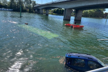 Un bus est tombé dans la Seine, le 30 avril 2026 à Juvisy-sur-Orge