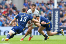 Le Toulonnais Tomas Albornoz face au Leinster en demi-finale de Champions Cup, le 2 mai 2026 à Dublin.