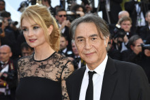 Pascale Louange et Richard Berry au Festival de Cannes en 2017