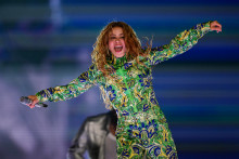 Shakira, au Brésil, samedi 2 mai 2026.