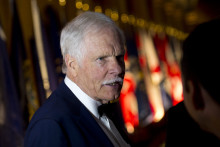 Ted Turner, le fondateur de CNN, le 18 septembre 2013 à Washington aux Etats-Unis