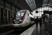 Un TGV dans la gare de Bordeaux en 2021 (image d'illustration)