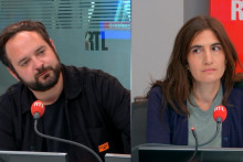 Emmanuelle Andreani, rédactrice en chef et Anthony Mansuy, reporter, au magazine "Society", invités de RTL ce vendredi 8 mai au soir.