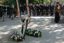 La cérémonie de commémoration de l'abolition de l'esclavage à Paris, le 10 mai 2025