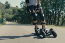 Les premiers skis électriques au monde