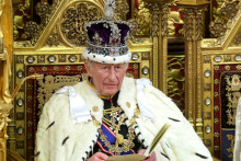 Le roi Charles III d'Angleterre, à Londres, le 13 mai 2026.