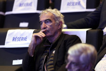 Raymond Domenech à Clairefontaine, en 2023.
