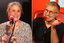 Sophie Garel et Laurent Ruquier.