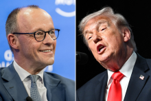 Friedrich Merz et Donald Trump