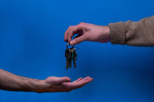 Des clefs d'un bien immobilier (illustration)