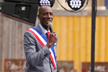 Bally Bagayoko à Saint-Denis le 4 avril 2026.