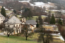 Le hameau du Haut-Vernet, où a disparu le petit Émile en 2023.