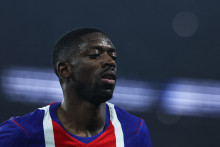 Ousmane Dembélé lors du match de Ligue 1 entre le PSG et Brest, le 10 mai 2026