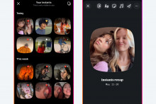 La nouvelle fonctionnalité "Instants" sur Instagram