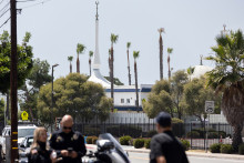 Le Centre islamique de San Diego où une fusillade a fait trois mort le lundi 18 mai 2026.