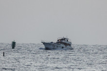 Un des bateaux appartenant à la "Flottille pour Gaza" interceptée le 19 mai 2026 par les autorités israéliennes