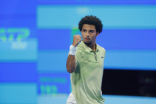 Arthur Fils au tournoi de Doha, le 20 février 2026.