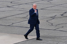 Donald Trump à Suffern (New Jersey), le 22 mai 2026