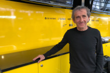 Alain Prost était très présent à Barcelone, mercredi 27 février