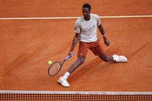 Gaël Monfils au Masters 1000 de Monte-Carlo, en avril 2026