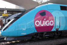 Un train low-cost Ouigo de la SNCF, à la Gare de Lyon (Paris) le 19 février 2013