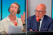 Eric Ciotti face à Philippe Caverivière, le 27 mai 2026.