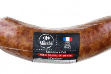 Ce saucisson à l'ail fumé de la gamme Carrefour a été rappelé dans toute la France