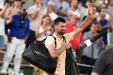 Novak Djokovic après son élimination au troisième tour de Roland-Garros, le 29 mai 2026.