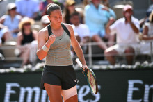 Diane Parry s'est qualifiée pour les huitièmes de finale de Roland-Garros, le 30 mai 2026