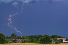 Un orage (image d'illustration).