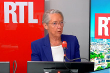 Élisabeth Borne dans le studio de RTL le 1er juin 2026