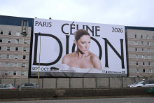 Affiche de Céline Dion.