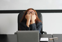 Une personne qui souffre de fatigue (photo d'illustration).