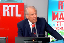 Dominique de Villepin dans le studio de RTL le 3 juin 2026