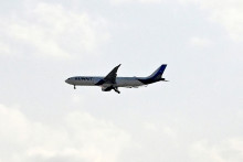 Un avion au Koweït, le 26 avril 2026.