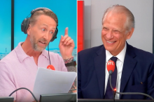 Dominique de Villepin face à Philippe Caverivière, le 3 juin 2026.