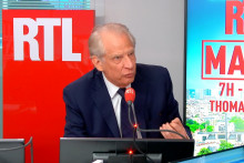 Dominique de Villepin dans le studio de RTL le 3 juin 2026
