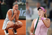 Marta Kostyuk et Mirra Andreeva à Roland-Garros.