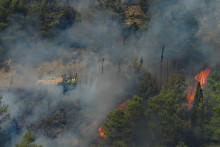 Incendie dans l'Aude survenu le 5 août 2025.