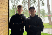 Esteban et Max, deux jeunes de 18 ans originaires de l'Aisne