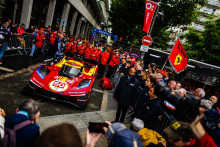 La Ferrari n°50 au Pesage des 24 heures du Mans
