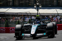 La Mercedes de Kimi Antonelli au GP de Monaco