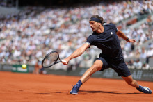 Alexander Zverev sur le court Philippe-Chatrier (Paris), le 7 juin 2026
