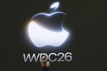 Tim Cook, dirigeant d'Apple, lors de la conférence WWDC 2026